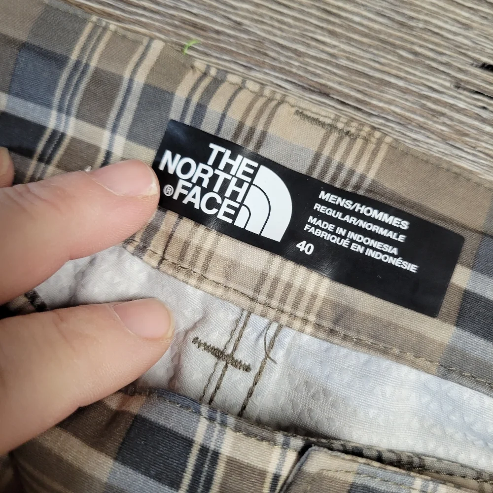 The North Face Mens Plaid‎ Shorts Size 40